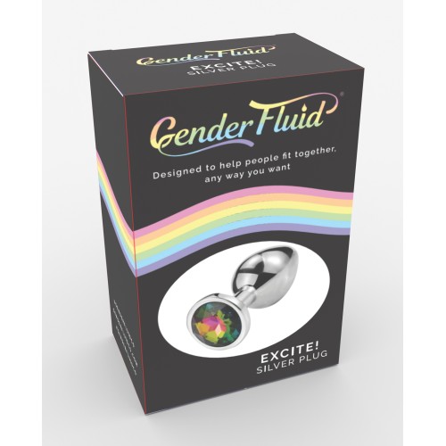 Gender Fluid Excite Plug Silver