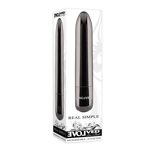 Bullet Evolved Real Simple para Placer Discreto