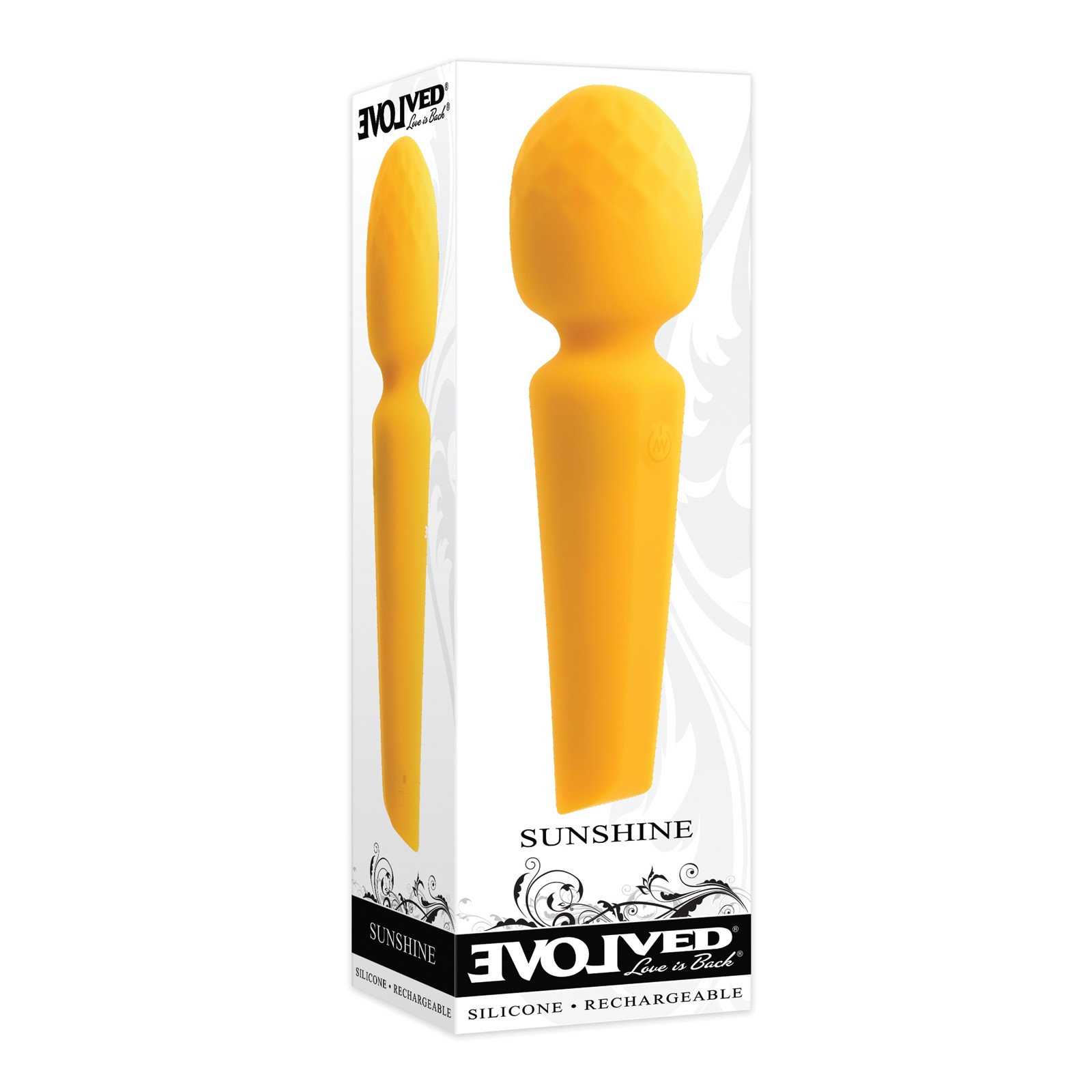 Evolved Sunshine Flexible Wand Vibrator Yellow