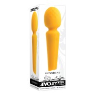 Evolved Sunshine Flexible Wand Vibrator Yellow