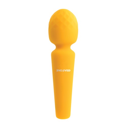 Evolved Sunshine Flexible Wand Vibrator Yellow