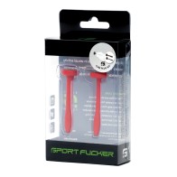 Kit de Plug Cum Sport Fucker Rojo - Experiencia de Sounding Definitiva