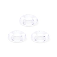 Sport Fucker Chubby Cockring Pack of 3 - Clear