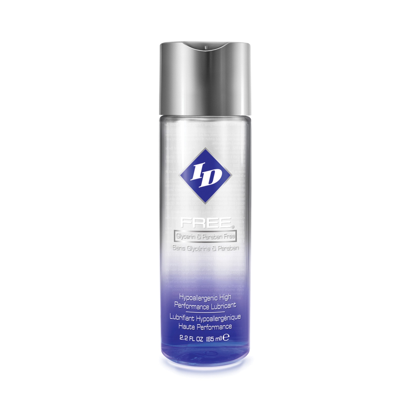 ID FREE Water Based Lubricant - 2.2 oz Bottle