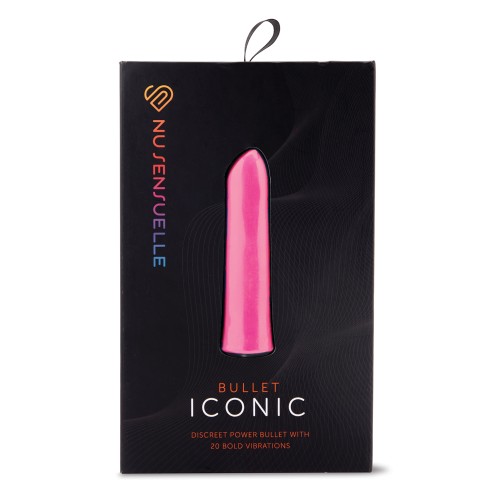 Bullet Iconic de Nu Sensuelle - Rosa Profundo