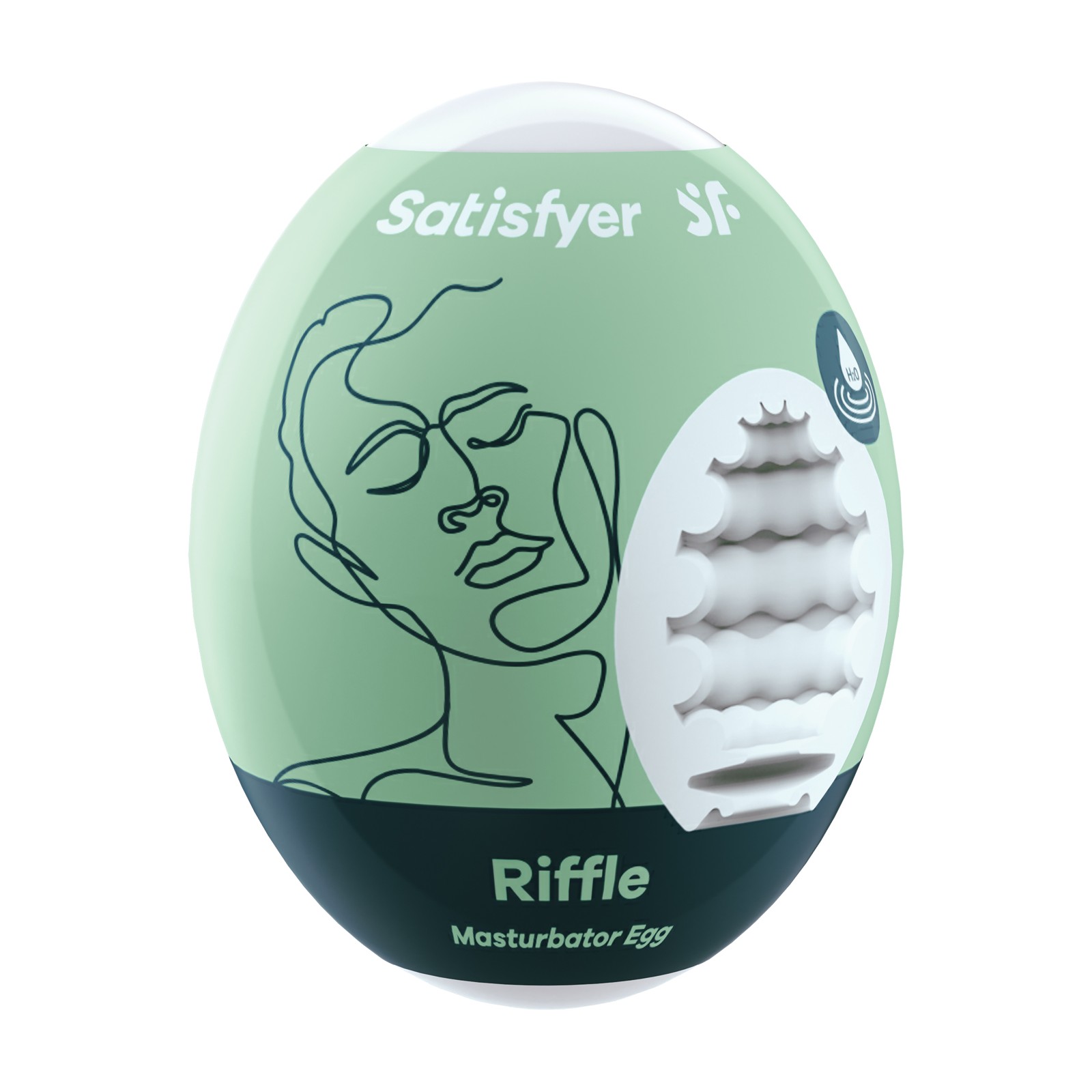 Satisfyer Masturbator Egg Riffle for Added Pleasure