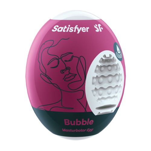 Satisfyer Masturbator Egg Bubble - Violet