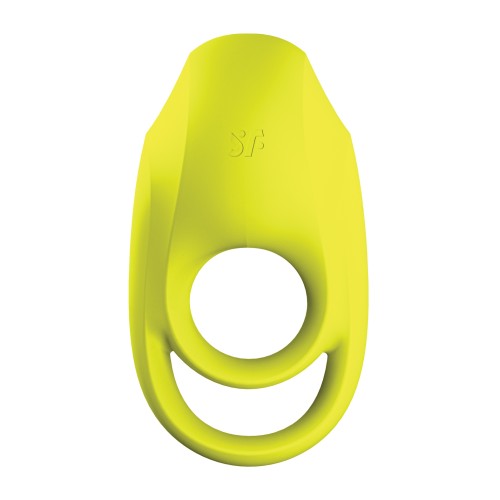 Satisfyer Spectacular Duo Vibrating Ring - Lime Green