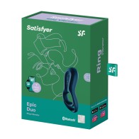 Satisfyer Epic Duo Ring Vibrator for Couples Pleasure