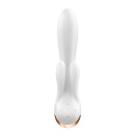 Vibrador Conejito Satisfyer Double Flex Blanco