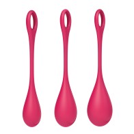 Set de Entrenamiento Satisfyer Yoni Power 1 Rojo