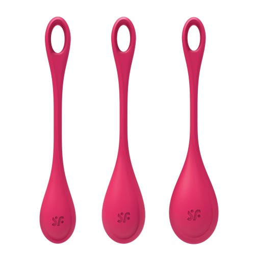 Set de Entrenamiento Satisfyer Yoni Power 1 Rojo