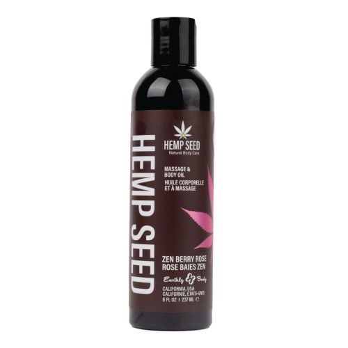 Aceite de Masaje Earthly Body Zen Berry Rose