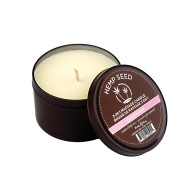 Earthly Body Suntouched Hemp Massage Candle