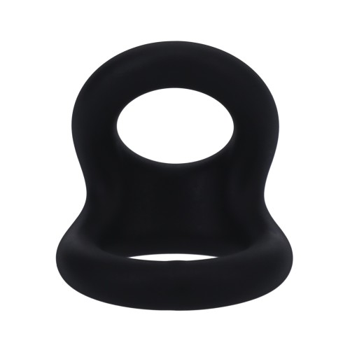 Tantus Uplift Silicone C Ring - Onyx