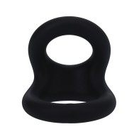 Tantus Uplift Silicone C Ring - Onyx