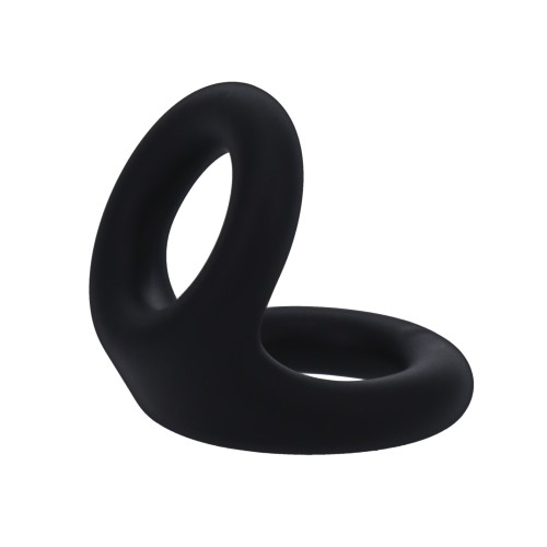 Tantus Uplift Silicone C Ring - Onyx