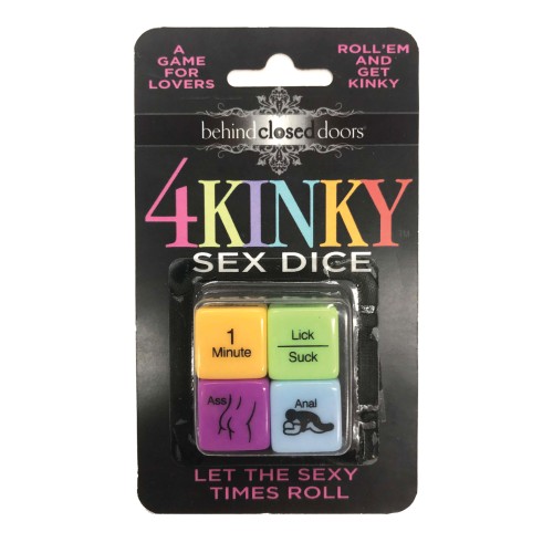 Behind Closed Doors Kinky Sex Dice - Fun & Flirty