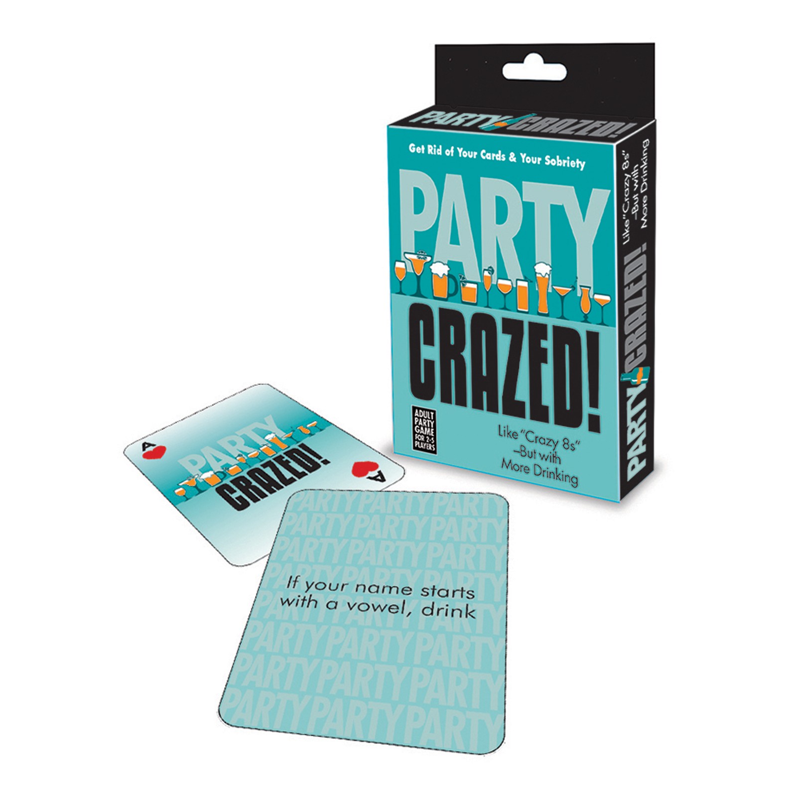 Juego de Cartas Party Crazed Divertido