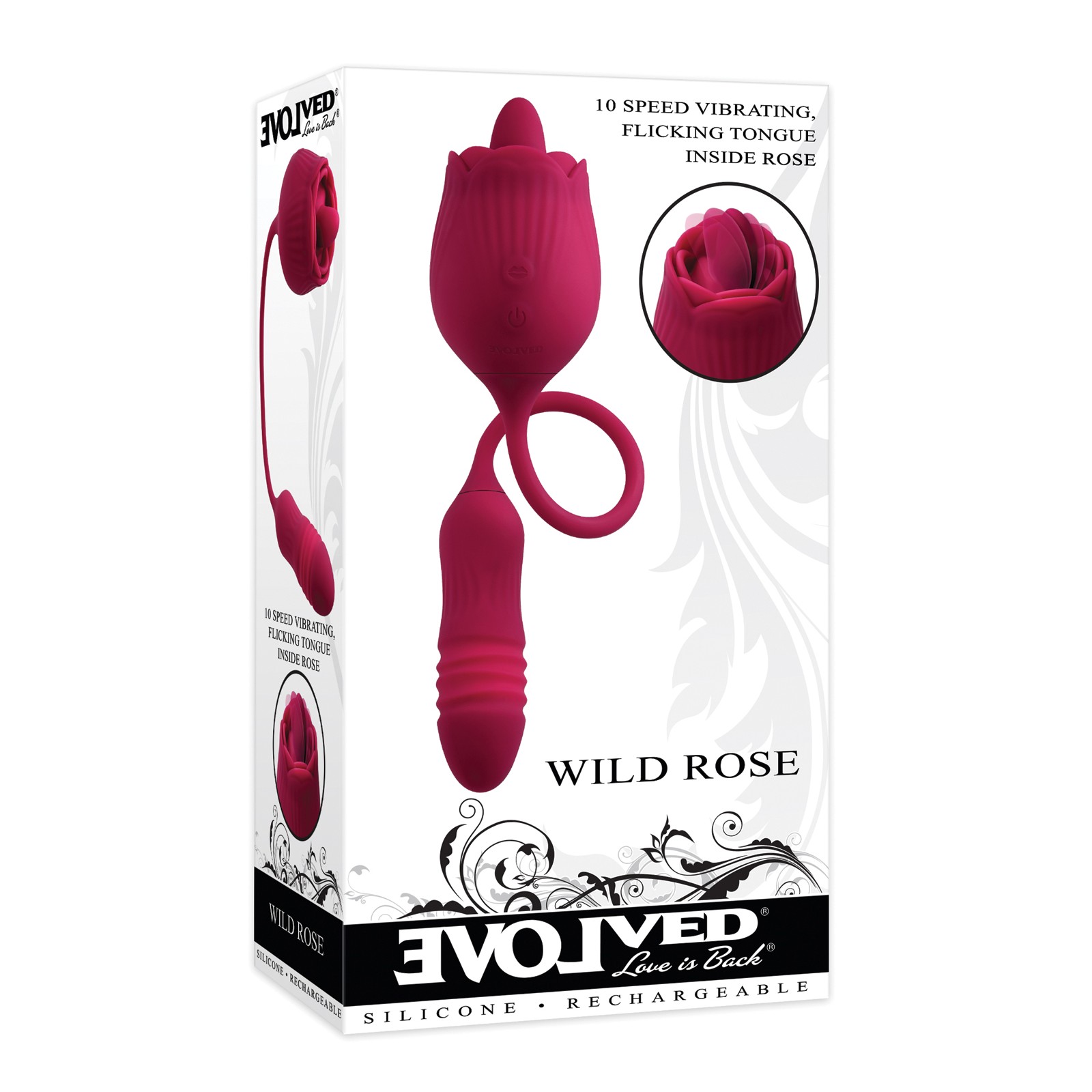 Evolved Wild Rose Red Unique Toy