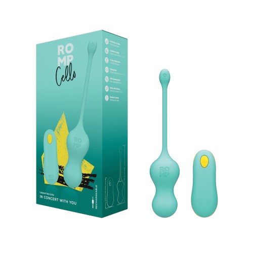 Vibrador para G-Punto Control Remoto Romp Cello - Azul