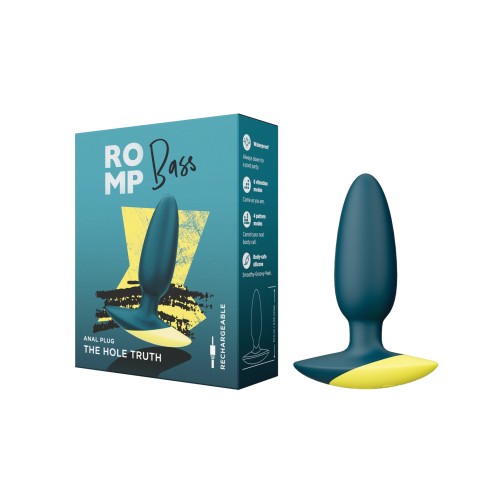 Plug Anal Vibrante ROMP Bass para Placer para Principiantes