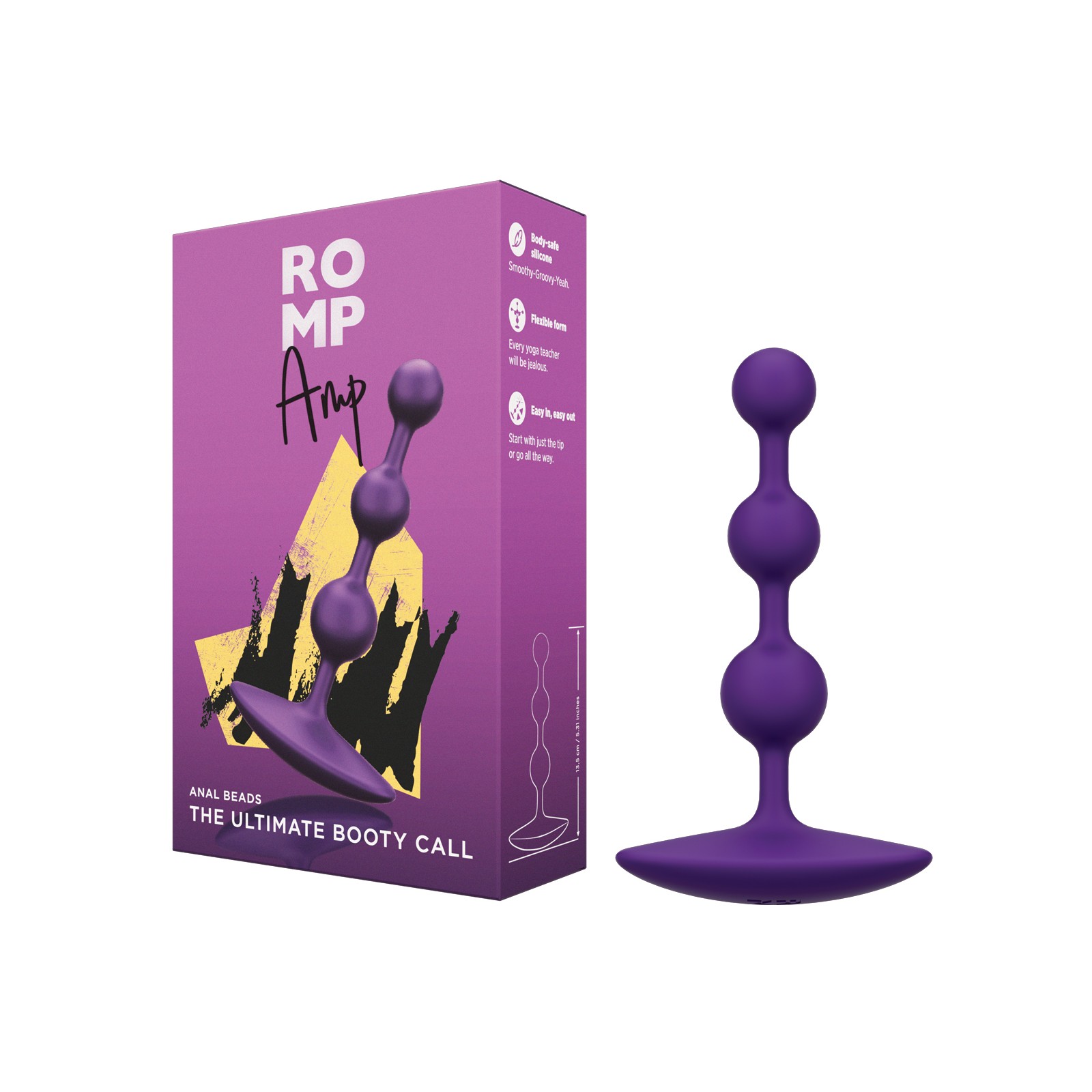 Perlas Anales Flexibles Romp Amp Violeta