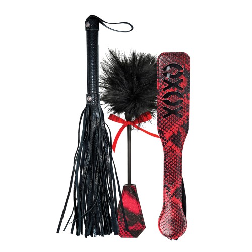 Lovers Kits Whip Tickler Paddle - Sensational Fun