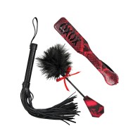 Lovers Kits Whip Tickler Paddle - Sensational Fun