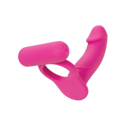 Silicone Rechargeable Double Diver Pink