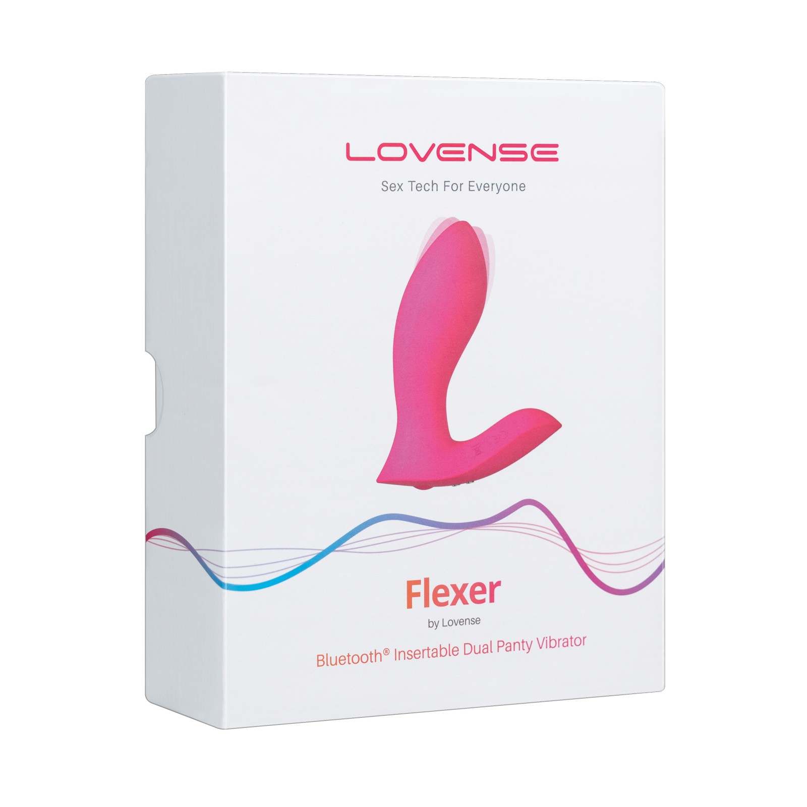 Lovense Flexer Dual Panty Vibrator Pink