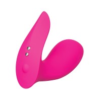 Vibrador de Panty Dual Lovense Flexer Rosa