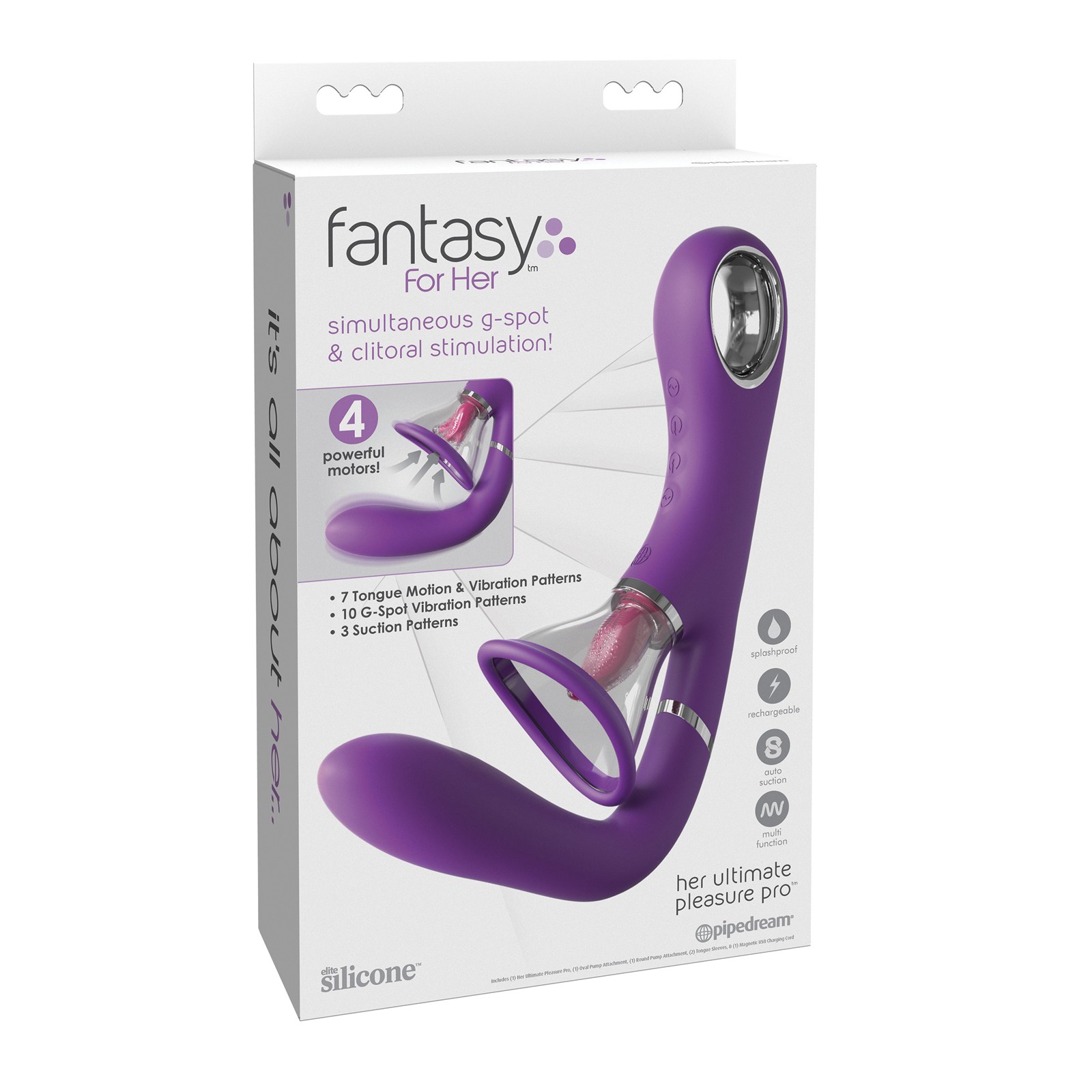 Fantasy For Her Ultimate Pleasure Pro - Purple