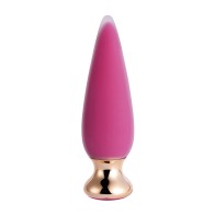 Doro Plus Plug Anal Vibrante Control Remoto Rosa