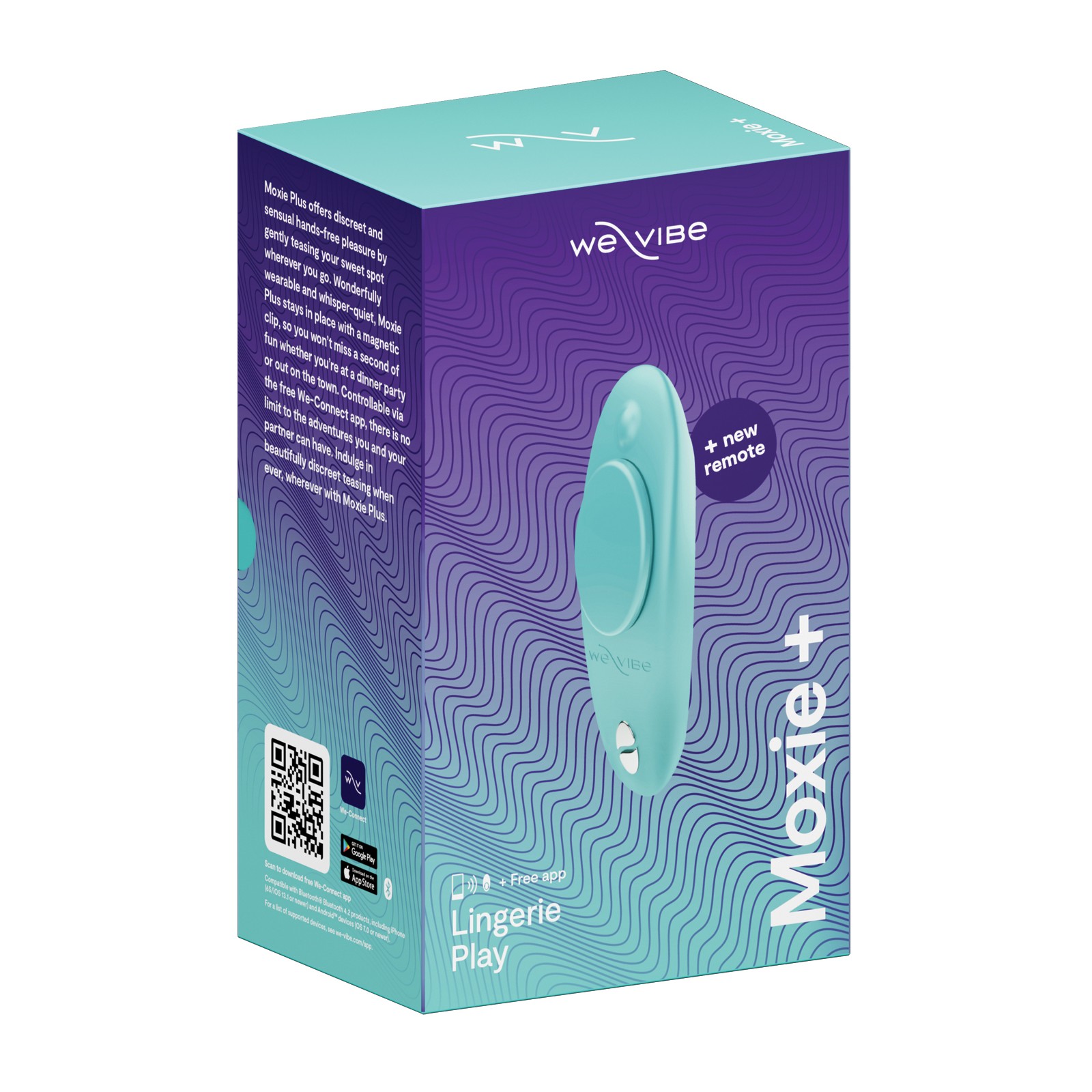 Vibrador de Panty We-Vibe Moxie+ Aqua