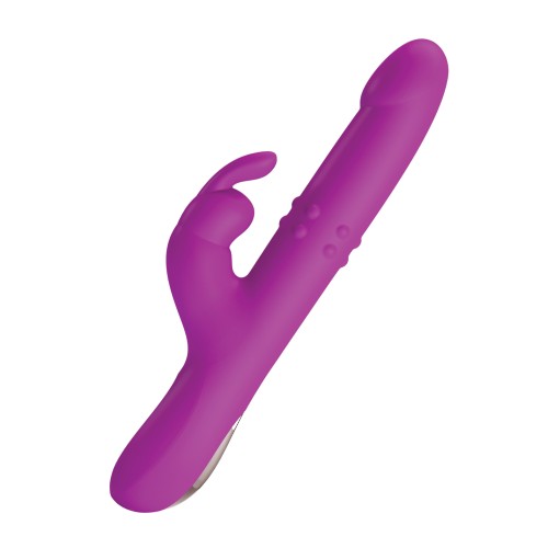 Pretty Love Reese Thrusting Rabbit - Fuchsia - Dual Stimulation