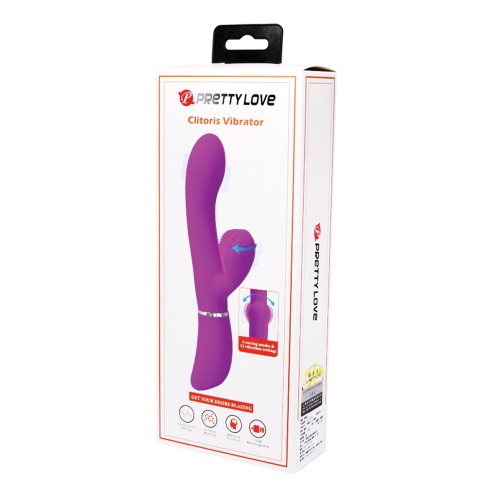 Pretty Love Moving Rabbit Vibrator Fuchsia