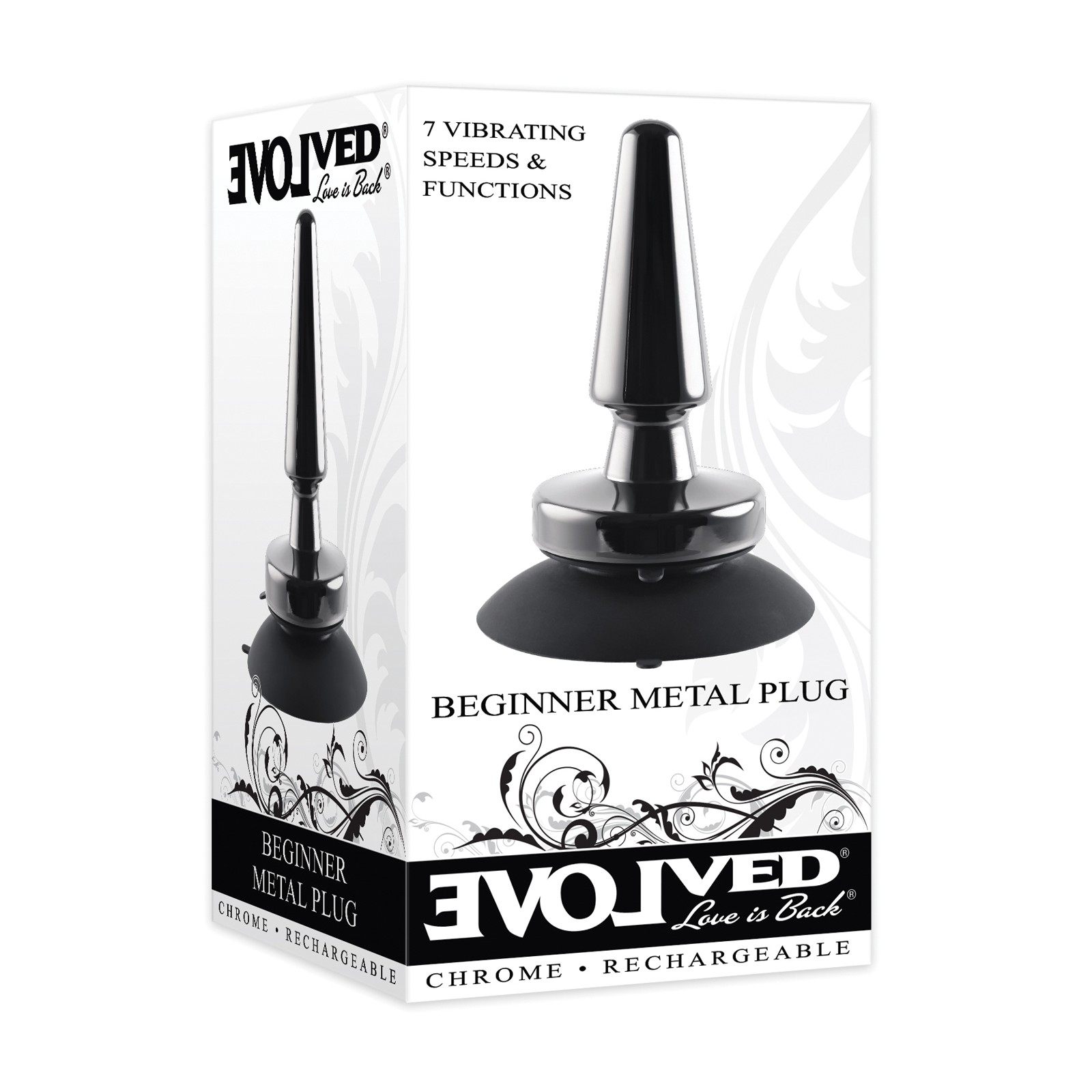 Evolved Beginner Vibrating Metal Plug - Intense Metal Pleasure