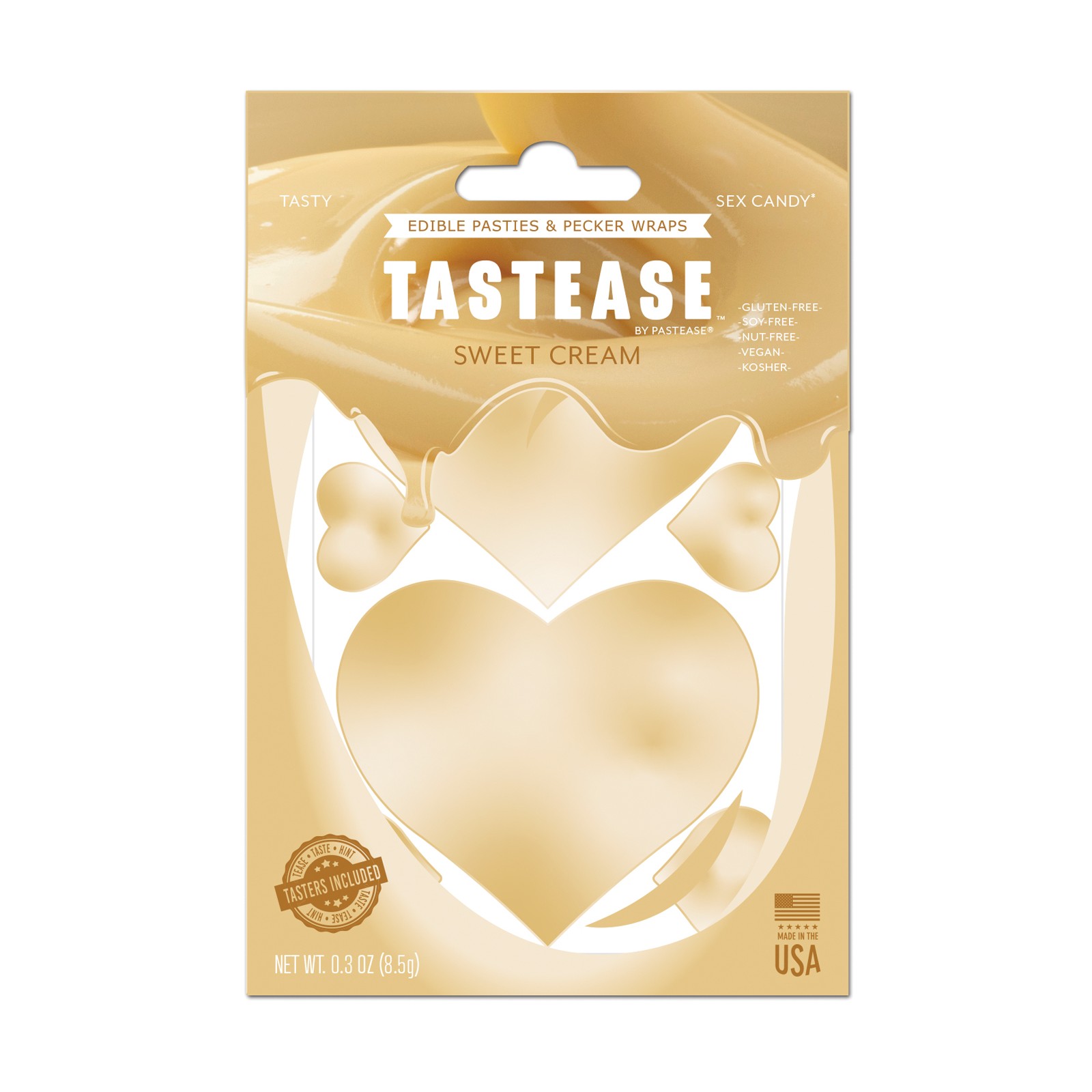 Pastease Pasties Comestibles Sweet Cream