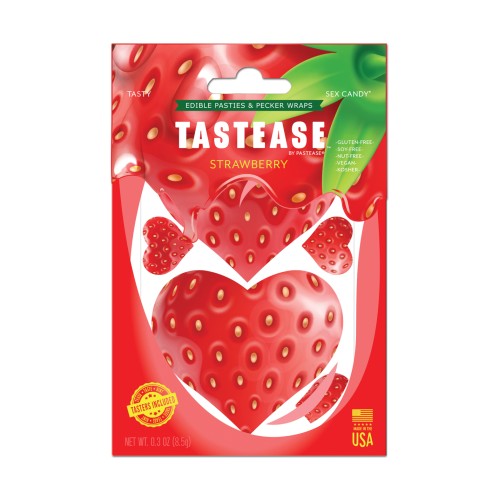 Pasties Comestibles Pastease Tastease - Fresa Talla Única