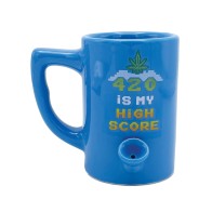 Taza Wake & Bake 420 - Azul - 10 oz