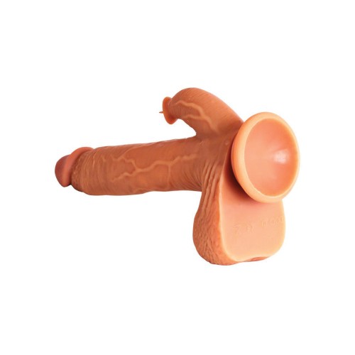 Dildo Justin de 6.5 Pulgadas con Lengua Lamedora para el Máximo Placer