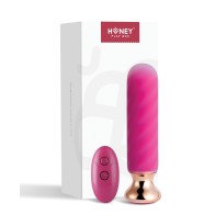 Rose Twister Remote Control Vibrating Anal Plug