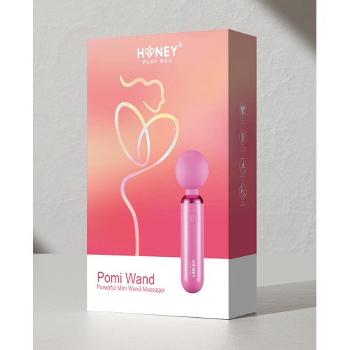 Pomi Wand Clit Tease Vibrator Pink