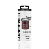 Clone-A-Willy Silicone Refill in Deep Tone