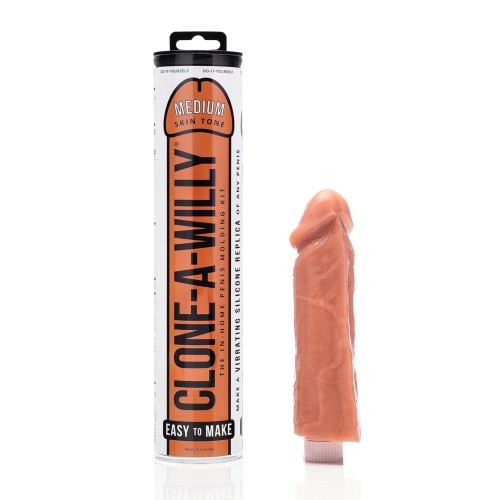 Kit de Silicona Clone-A-Willy - Tono de Piel Medio