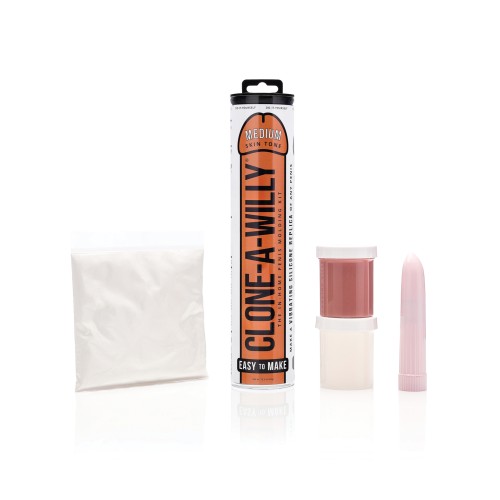 Clone-A-Willy Silicone Kit - Medium Skin Tone