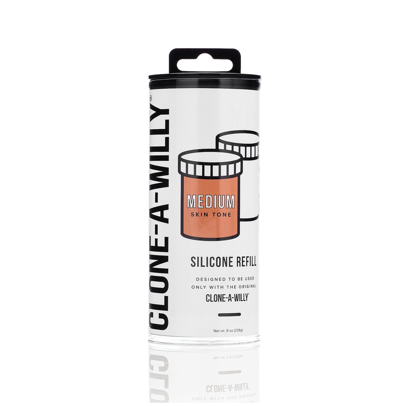 Clone-A-Willy Silicone Refill Medium Tone