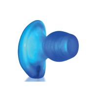 Oxballs Glowhole 1 Buttplug Hueco con Inserto LED Pequeño - Azul Morph