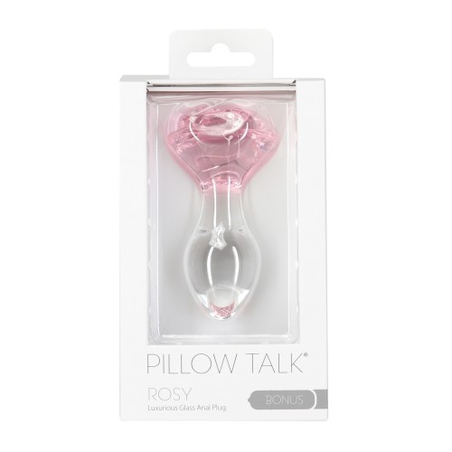 Pillow Talk Rosy - Elegant Glass Toy